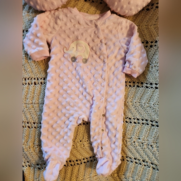 Boppy and footie pajama set - Picture 2 of 5